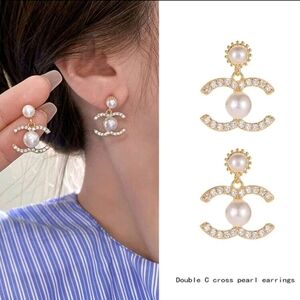 Chanel Style Earrings